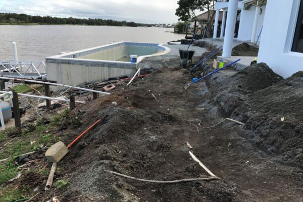 Pool Surround Steps Terrace