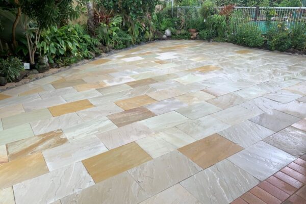 We R Paving Sandstone Patio